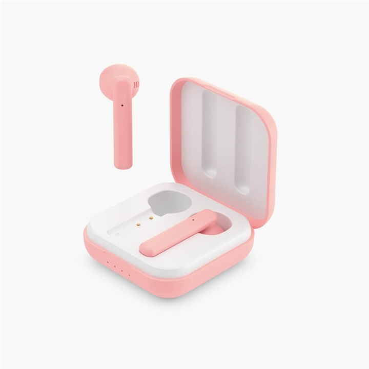 LEDWOOD Hörlur Hubble TWS True Wireless In-Ear Rosa Mic in the group HOME ELECTRONICS / Audio & Picture / Headphones & Accessories / Headphones at TP E-commerce Nordic AB (A16422)