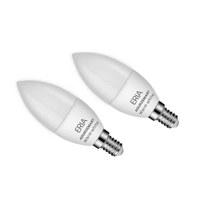 ADUROSMART Bulb E14 Warmwhite Zigbee 2-pack in the group HOME, HOUSEHOLD & GARDEN / Smart home / Smart Lights at TP E-commerce Nordic AB (A16508)