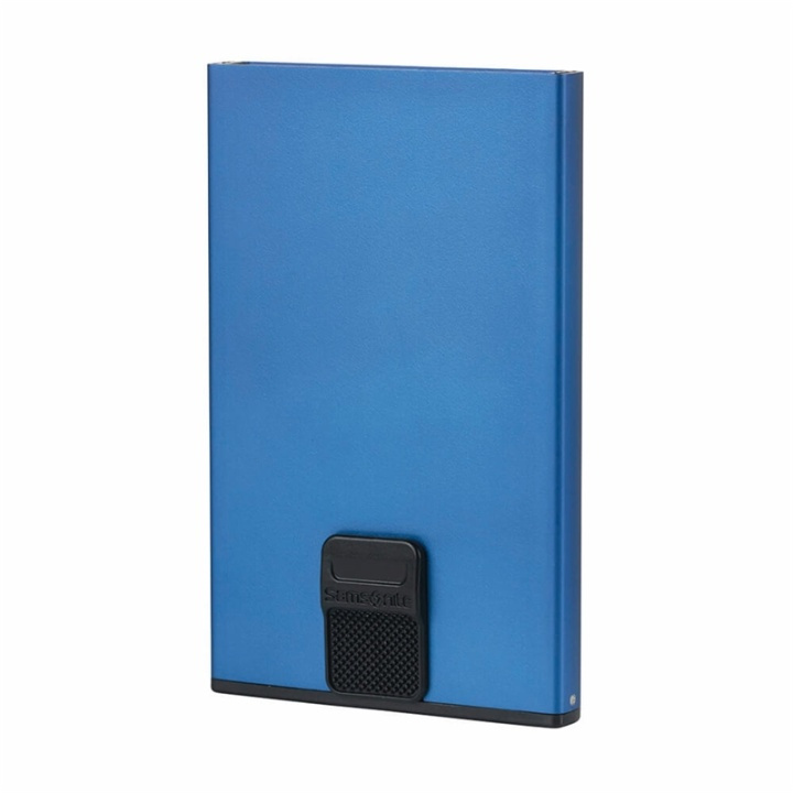 SAMSONITE Wallet ALUFIT RFID Card Case Slide TRUE BLUE in the group Sport, leisure & Hobby / Accessories / RFID at TP E-commerce Nordic AB (A16518)