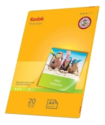 Kodak photo gloss A4 paper 180gsm (20 pack) in the group HOME, HOUSEHOLD & GARDEN / Office material / Paper & Pads at TP E-commerce Nordic AB (A16751)