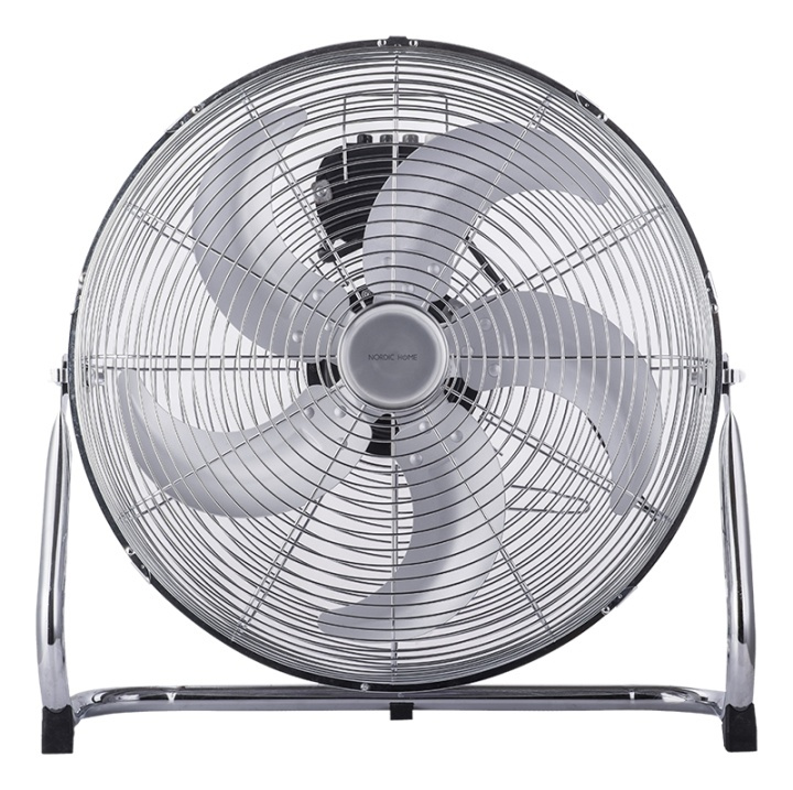 NORDIC HOME Stand fan with carry-handle, tiltable, 120 W, 450 mm, 3-sp in the group HOME, HOUSEHOLD & GARDEN / Fans & Climate products / Floor standing fans at TP E-commerce Nordic AB (A16780)