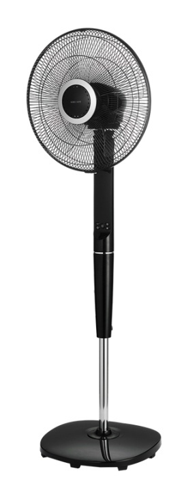 Nordic Home Floor fan with remote control, 40 cm, low noise level, timer in the group HOME, HOUSEHOLD & GARDEN / Fans & Climate products / Floor standing fans at TP E-commerce Nordic AB (A16781)
