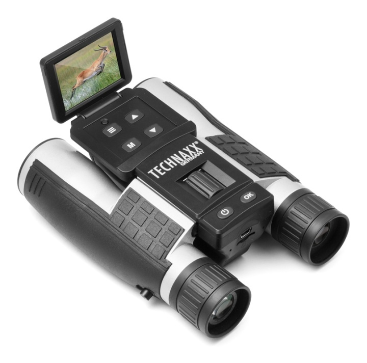 Technaxx FullHD Binoculars with display TX-142 in the group Sport, leisure & Hobby / Outdoor recreation / Binoculars at TP E-commerce Nordic AB (A16810)