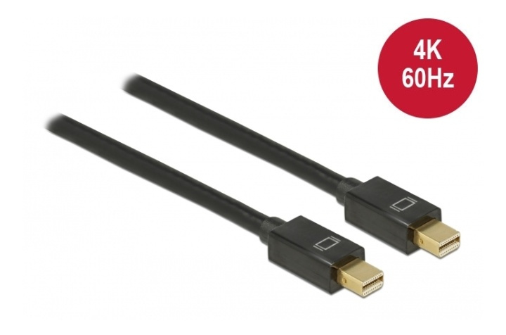 Delock Kabel Mini DisplayPort 1.2 Stecker > Mini DisplayPort Stecker 4 in the group COMPUTERS & PERIPHERALS / Computer cables / DisplayPort / Cables at TP E-commerce Nordic AB (A16824)