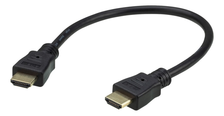 ATEN 0.3M HDMI 2.0 Cable M/M 30AWG Black in the group HOME ELECTRONICS / Cables & Adapters / HDMI / Cables at TP E-commerce Nordic AB (A16830)