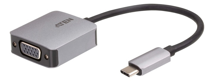 ATEN USB-C to VGA Adapter in the group COMPUTERS & PERIPHERALS / Computer cables / USB / USB-C at TP E-commerce Nordic AB (A16845)