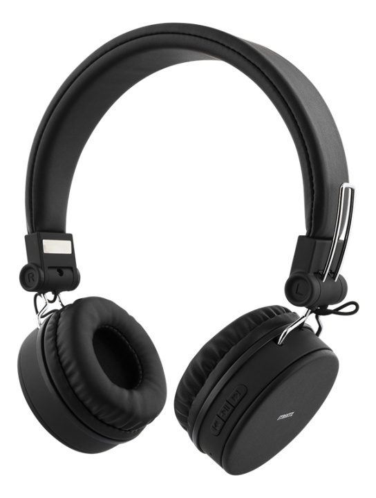 STREETZ Foldable on-ear BT headset, 3.5 mm, blackSTREETZ Foldable on-e in the group HOME ELECTRONICS / Audio & Picture / Headphones & Accessories / Headphones at TP E-commerce Nordic AB (A16954)