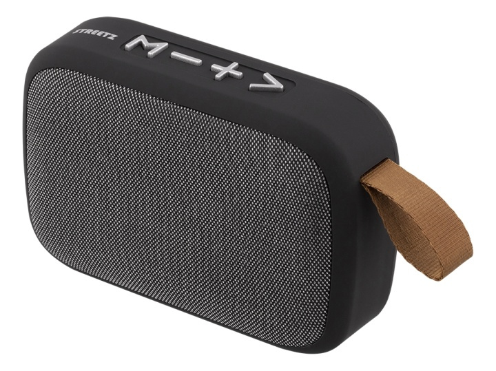 STREETZ Portable Bluetooth speaker, USB/TF/AUX/FM/handsfree, black in the group HOME ELECTRONICS / Audio & Picture / Speakers & accessories / Bluetooth Speakers / Portable speakers at TP E-commerce Nordic AB (A16972)