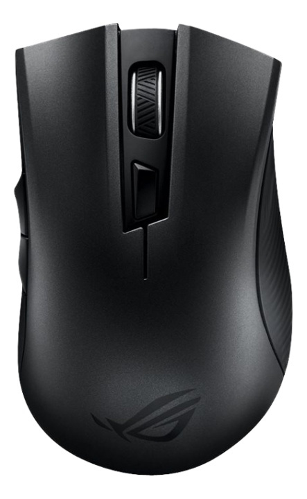 Asus ROG Strix Carry ergonomic gaming mouse with dual 2.4GHz/Bluetooth in the group COMPUTERS & PERIPHERALS / Mice & Keyboards / Mice / Wireless at TP E-commerce Nordic AB (A17001)