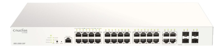 28-Port Gigabit PoE+ Nuclias Smart Managed Switch including 4x 1G Com in the group COMPUTERS & PERIPHERALS / Network / Switches / 10/100/1000Mbps at TP E-commerce Nordic AB (A17066)