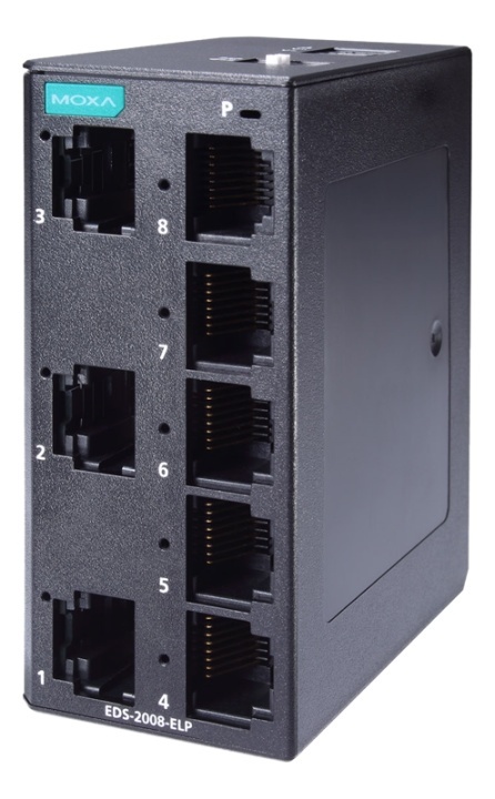 moxa 8-port entry-level unmanaged Ethernet switches in the group COMPUTERS & PERIPHERALS / Network / Switches / 10/100/1000Mbps at TP E-commerce Nordic AB (A17070)