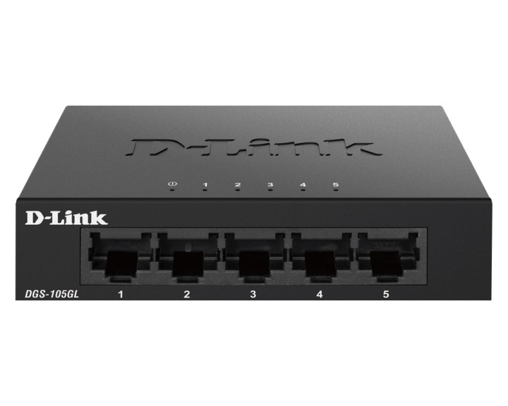 D-Link 5-Port Gigabit Ethernet Metal Housing Unmanaged Light Switch in the group COMPUTERS & PERIPHERALS / Network / Switches / 10/100/1000Mbps at TP E-commerce Nordic AB (A17078)