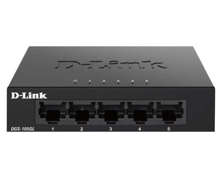 D-Link 5-Port Gigabit Ethernet Metal Housing Unmanaged Light Switch in the group COMPUTERS & PERIPHERALS / Network / Switches at TP E-commerce Nordic AB (A17078)