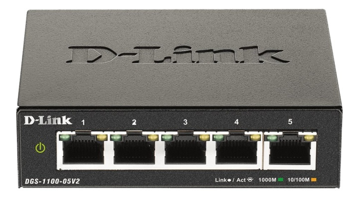 D-Link 5-Port Gigabit Smart Managed Switch in the group COMPUTERS & PERIPHERALS / Network / Switches at TP E-commerce Nordic AB (A17079)