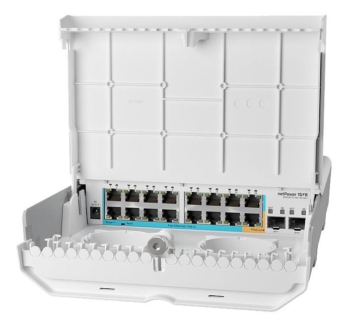 Mikrotik CRS318-1Fi-15Fr-2S-OUT outdoor 18p switch with 15 PoE and SFP in the group COMPUTERS & PERIPHERALS / Network / Switches / 10/100Mbps at TP E-commerce Nordic AB (A17087)