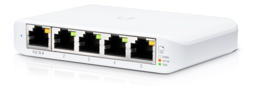 Ubiquiti UniFi Compact 5Port Gigabit Desktop Switch in the group COMPUTERS & PERIPHERALS / Network / Switches / 10/100/1000Mbps at TP E-commerce Nordic AB (A17094)