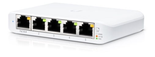 Ubiquiti UniFi Compact 5Port Gigabit Desktop Switch in the group COMPUTERS & PERIPHERALS / Network / Switches at TP E-commerce Nordic AB (A17094)