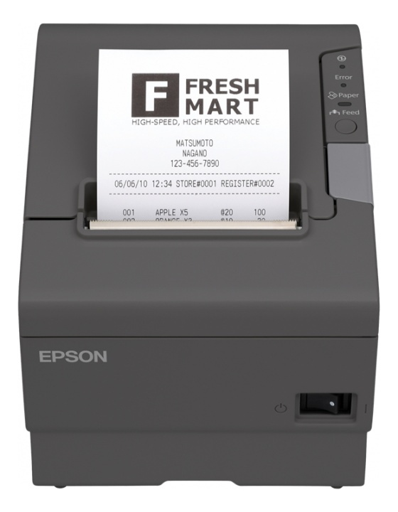 Epson TM-T88V POS Printer Monokrom in the group COMPUTERS & PERIPHERALS / Printers & Accessories / Printers / Receipt printers at TP E-commerce Nordic AB (A17103)