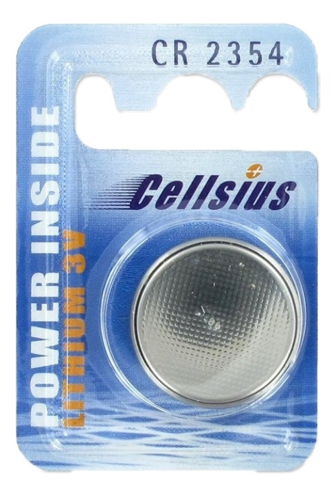 Cellsius Lithium battery CR2354 3V 1-pack blister in the group HOME ELECTRONICS / Batteries & Chargers / Batteries / Button cell at TP E-commerce Nordic AB (A17137)