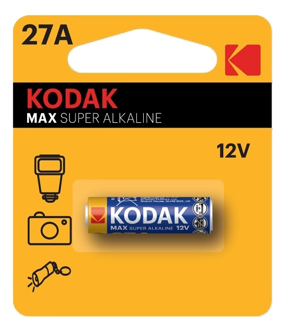 Kodak Kodak ULTRA Alkaline 27A batteries (1 pack) in the group HOME ELECTRONICS / Batteries & Chargers / Batteries / Other at TP E-commerce Nordic AB (A17171)