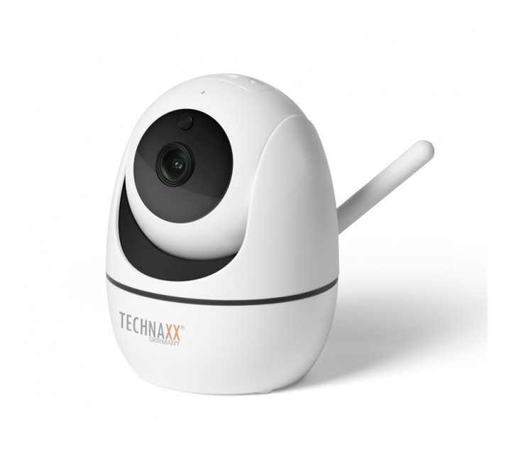 Technaxx FullHD Wifi IP PT Indoor Camera TX-146 in the group HOME, HOUSEHOLD & GARDEN / Alarm & Security / Security cameras / Digital (Network) / Indoor cameras at TP E-commerce Nordic AB (A17339)