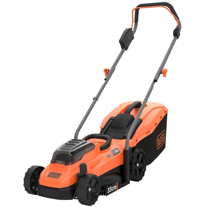Black & Decker Gräsklippare 2x18V 2.5Ah 33cm in the group HOME, HOUSEHOLD & GARDEN / Garden products / Garden tools at TP E-commerce Nordic AB (A17543)