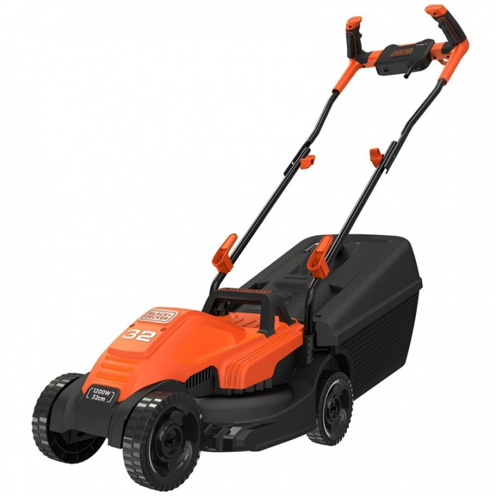 Black & Decker Gräsklippare 32CM 1200W Ergono in the group HOME, HOUSEHOLD & GARDEN / Garden products / Garden tools at TP E-commerce Nordic AB (A17544)