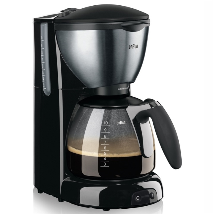 Braun Kaffebryggare KF570/1 svart in the group HOME, HOUSEHOLD & GARDEN / Household appliances / Coffee makers and accessories / Drip coffee makers at TP E-commerce Nordic AB (A17577)