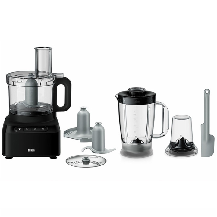 Braun Matberedare FP3132BK in the group HOME, HOUSEHOLD & GARDEN / Household appliances / Food processor & Kitchen appliances / Food processors at TP E-commerce Nordic AB (A17578)