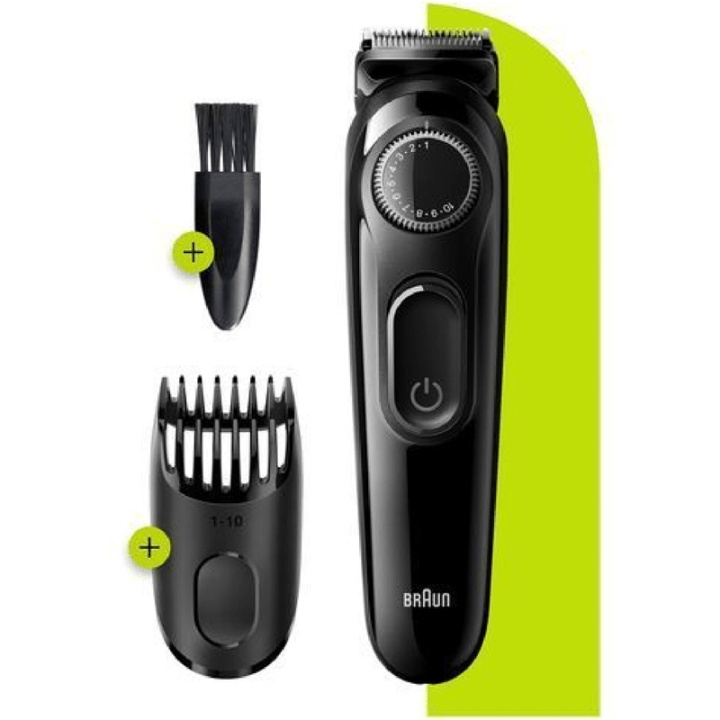 Braun Skäggtrimmer BT3222 in the group BEAUTY & HEALTH / Hair & Styling / Shaving & Trimming / Beard trimmer & Accessories at TP E-commerce Nordic AB (A17586)