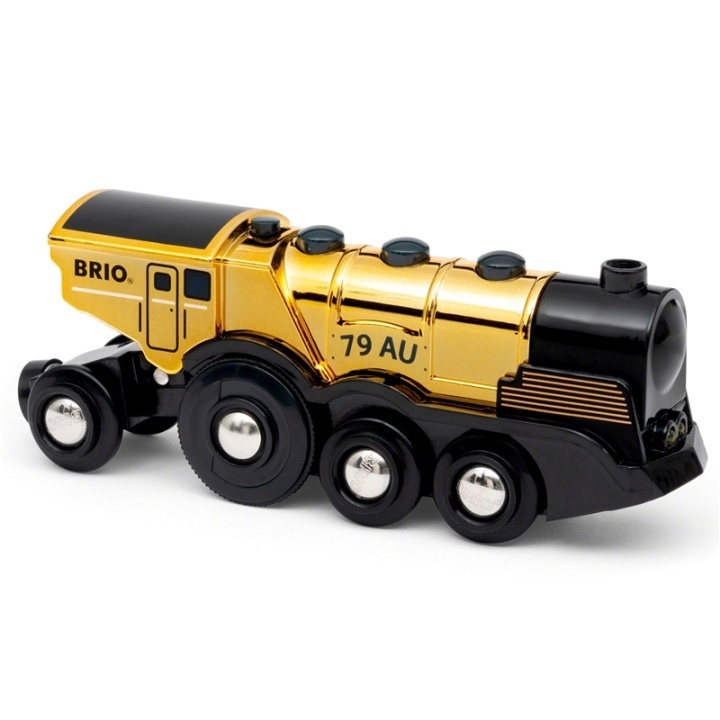 Brio 33630 Mighty Gold Action Locom in the group TOYS, KIDS & BABY PRODUCTS / Toys / Building toys / Brio train tracks at TP E-commerce Nordic AB (A17608)