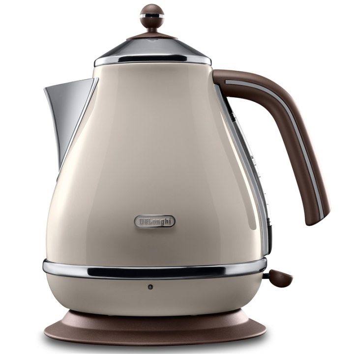 Delonghi Vattenkokare Icona Vintage Bei in the group HOME, HOUSEHOLD & GARDEN / Household appliances / Water & Juice / Kettles at TP E-commerce Nordic AB (A17739)