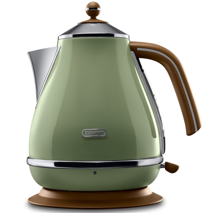 Delonghi Vattenkokare Icona Vintage Grö in the group HOME, HOUSEHOLD & GARDEN / Household appliances / Water & Juice / Kettles at TP E-commerce Nordic AB (A17741)