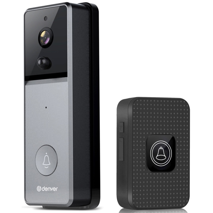 Denver SMART Video Doorbell Tuya-komp in the group HOME, HOUSEHOLD & GARDEN / Smart home / Smart doorbells at TP E-commerce Nordic AB (A17760)