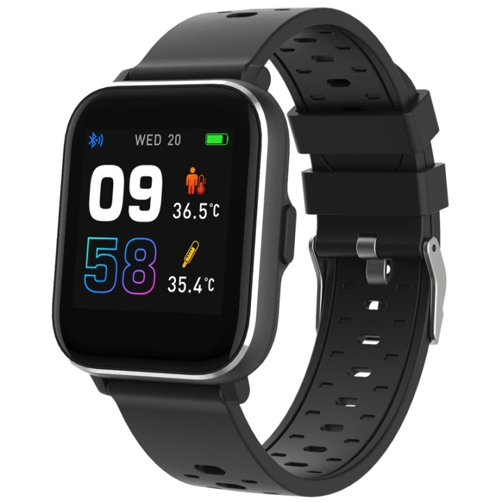 Denver Smartwatch med temp, syre och in the group Sport, leisure & Hobby / Smartwatch & Activity trackers / Smartwatches at TP E-commerce Nordic AB (A17761)