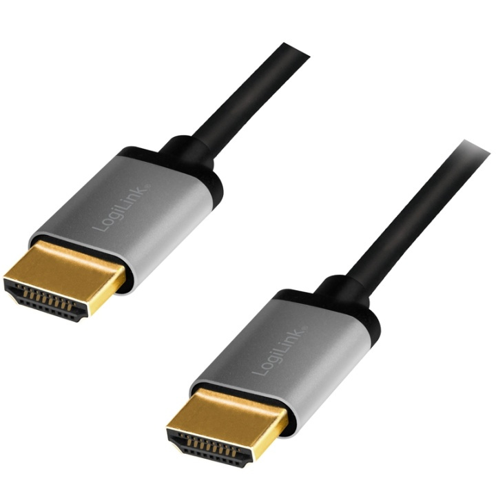 LogiLink HDMI-kabel Premium High Speed in the group HOME ELECTRONICS / Cables & Adapters / HDMI / Cables at TP E-commerce Nordic AB (A17899)