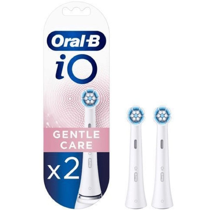 Oral B Borsthuvud iO Gentle Care 2st in the group BEAUTY & HEALTH / Oral care / Accessories for electric toothbrushes at TP E-commerce Nordic AB (A17945)