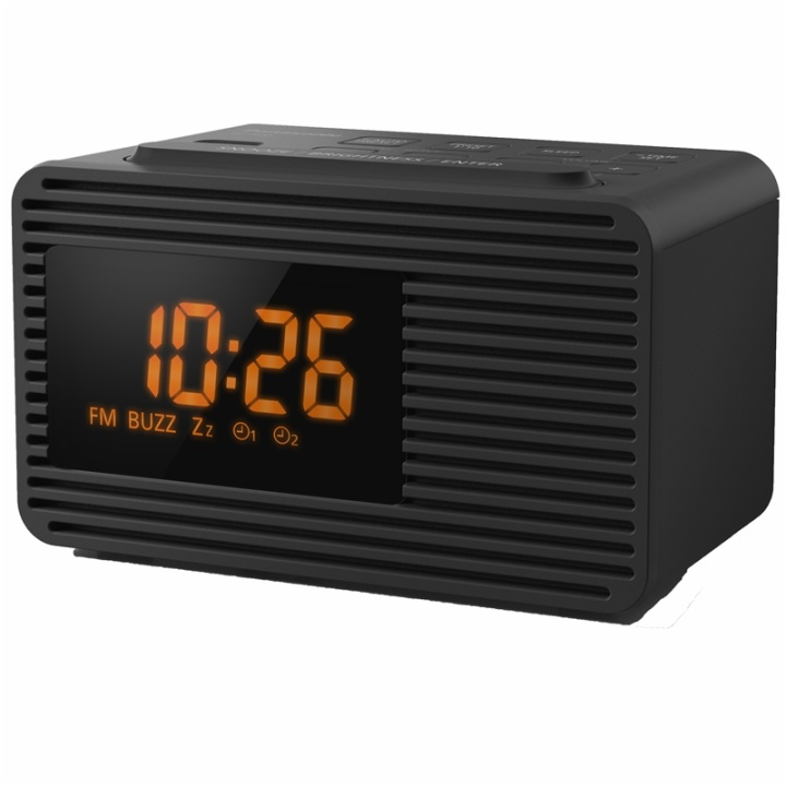 Panasonic FM Clock Radio in the group HOME ELECTRONICS / Audio & Picture / Home cinema, Hifi & Portable / Radio & Alarm clocks / Clock radio at TP E-commerce Nordic AB (A17966)