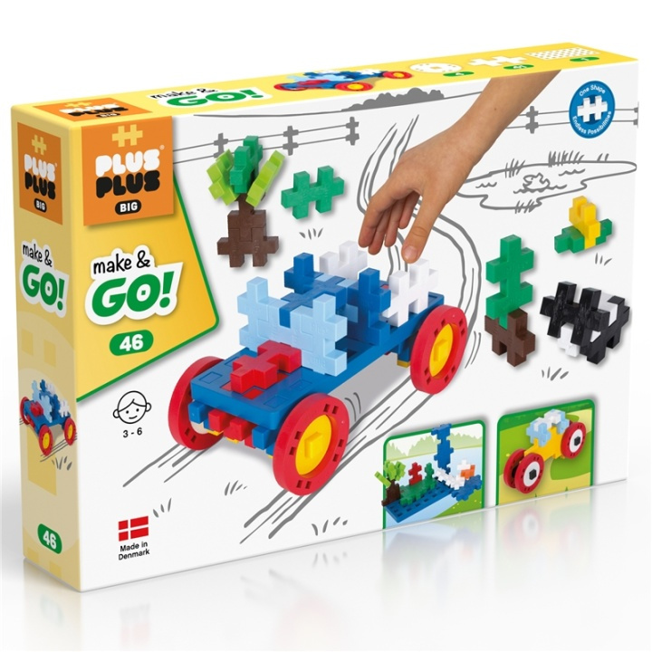 Plus-Plus BIG Make & Go! 46 in the group TOYS, KIDS & BABY PRODUCTS / Toys / Building toys / Toy blocks at TP E-commerce Nordic AB (A17980)