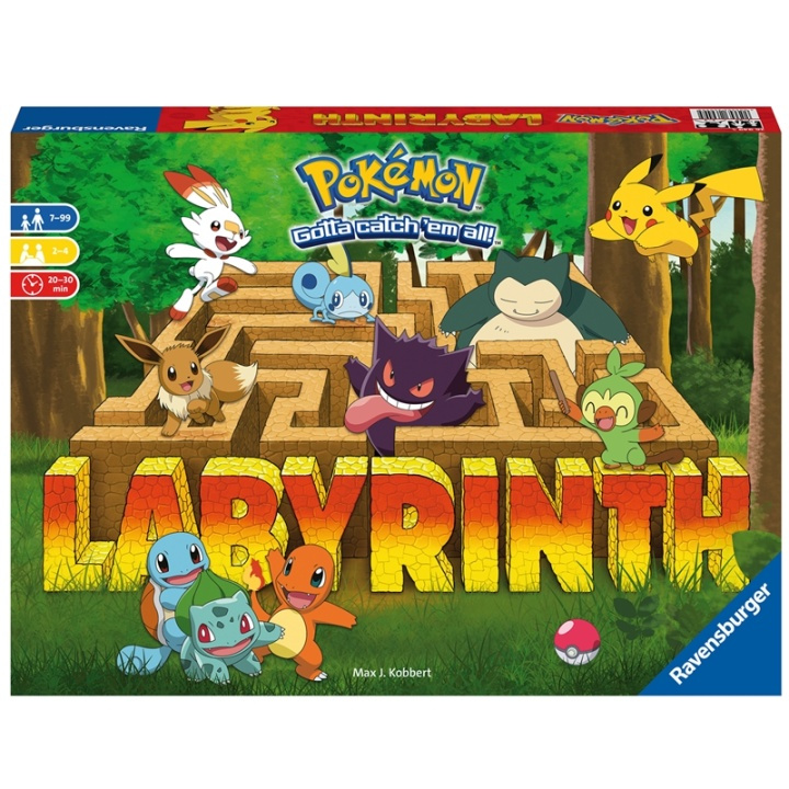 Ravensburger Pokémon Labyrinth in the group TOYS, KIDS & BABY PRODUCTS / Toys / Board games / Children\'s games at TP E-commerce Nordic AB (A18013)