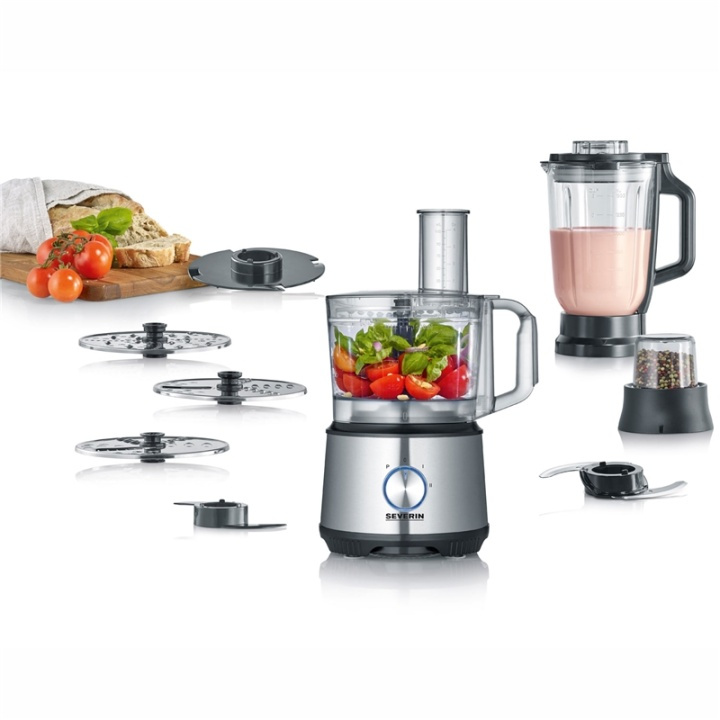 Severin Matberedare 1200 W Mixer, Bunk in the group HOME, HOUSEHOLD & GARDEN / Household appliances / Food processor & Kitchen appliances / Food processors at TP E-commerce Nordic AB (A18045)