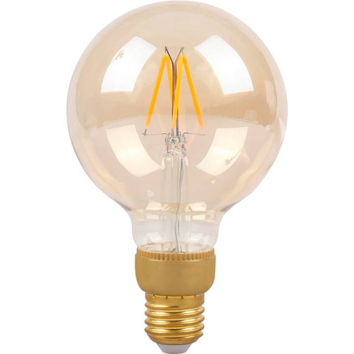 Smartline Filament LED-lampa E27 Stor gl in the group HOME ELECTRONICS / Lighting / LED lamps at TP E-commerce Nordic AB (A18073)