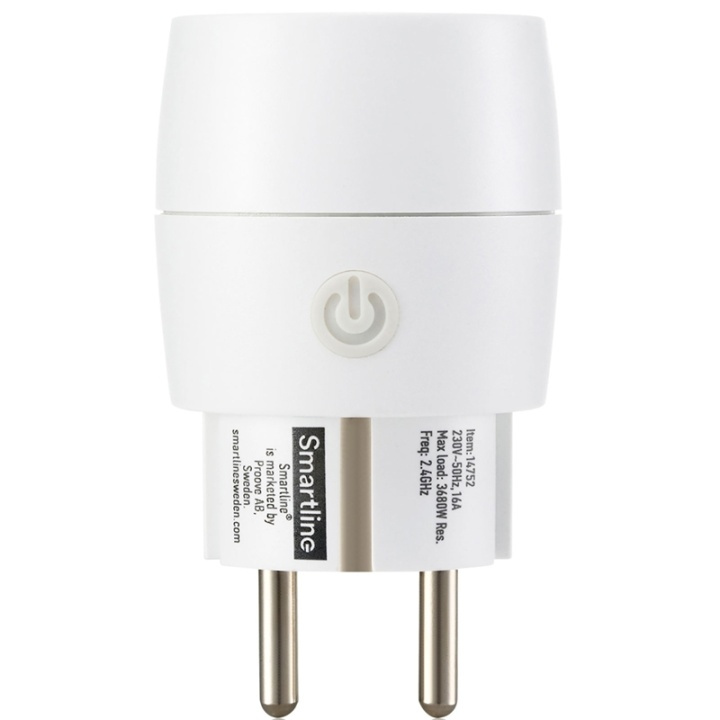 Smartline Smart plug max 3680W Bluetooth in the group HOME, HOUSEHOLD & GARDEN / Smart home / Smart plugs at TP E-commerce Nordic AB (A18082)