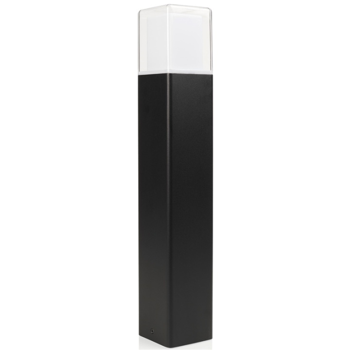 Smartwares Bollard Small 50cm LED Aluminum Black in the group HOME, HOUSEHOLD & GARDEN / Electricity & Lighting / Outdoor lighting / Outdoor wall light / Outdoor wall light without sensor at TP E-commerce Nordic AB (A18088)