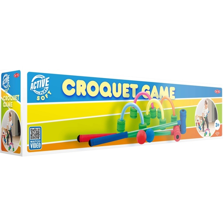 Tactic Soft Croquet Game in the group TOYS, KIDS & BABY PRODUCTS / Toys / Board games / Outdoor games at TP E-commerce Nordic AB (A18123)