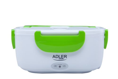 Adler Elektrisk Lunchlåda, Vit/Grön in the group HOME, HOUSEHOLD & GARDEN / Kitchen utensils / Lunch boxes & Food containers at TP E-commerce Nordic AB (A18180)