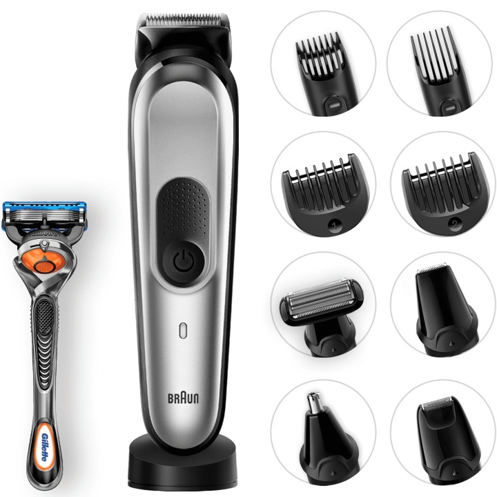 Braun Multigroomer MGK7920, 10-i-1 in the group BEAUTY & HEALTH / Hair & Styling / Shaving & Trimming / Hair trimmers at TP E-commerce Nordic AB (A18352)