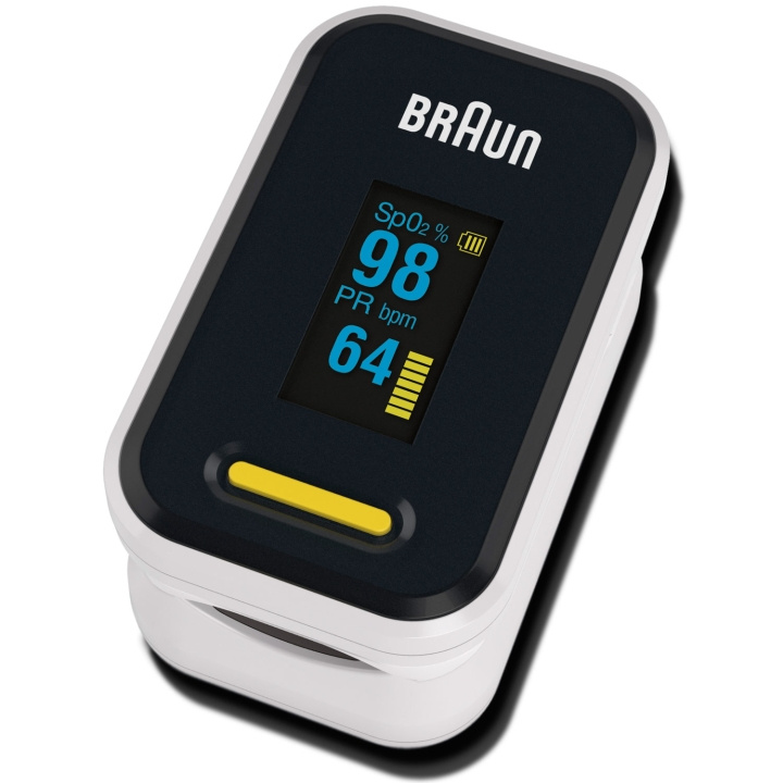 Braun Pulse Oximeter 1 YK-81C in the group BEAUTY & HEALTH / Health care / Pulse oximeters at TP E-commerce Nordic AB (A18354)