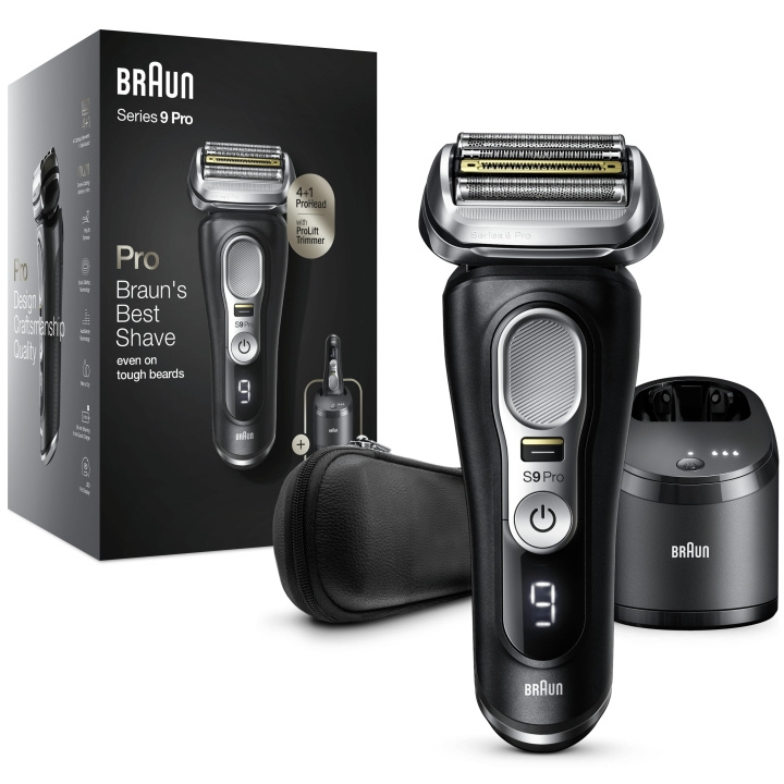 Braun Rakapparat Serie 9 Pro 9460cc in the group BEAUTY & HEALTH / Hair & Styling / Shaving & Trimming / Shavers at TP E-commerce Nordic AB (A18359)