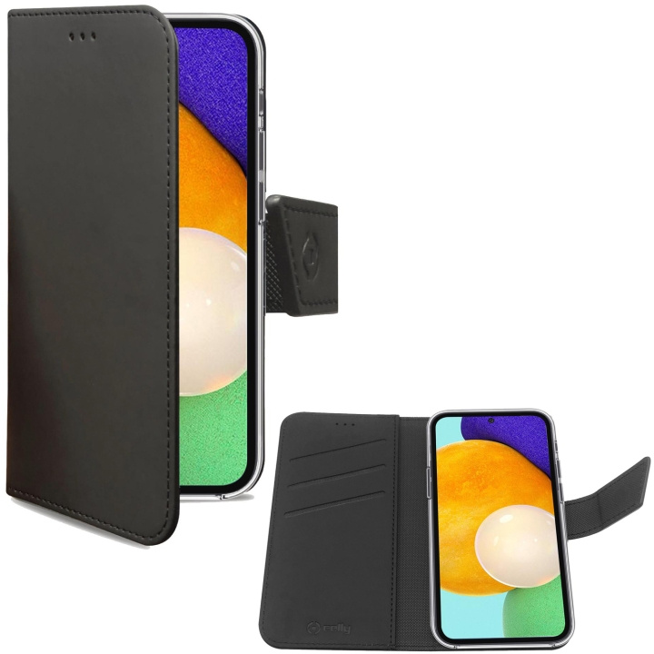 Celly Wallet Case Galaxy A53 5G / A5 in the group SMARTPHONE & TABLETS / Phone cases / Samsung at TP E-commerce Nordic AB (A18483)
